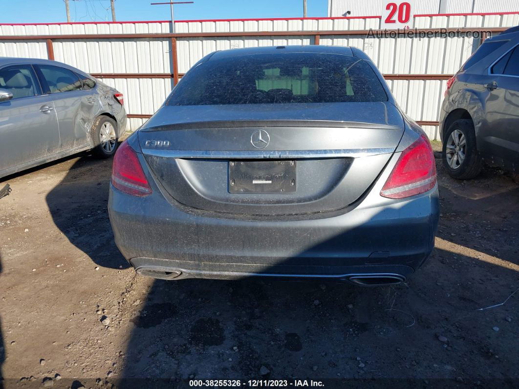 2019 Mercedes-benz C 300   Gray vin: WDDWF8DB1KR519601