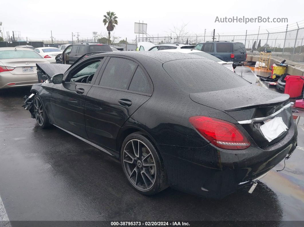 2019 Mercedes-benz C 300 Black vin: WDDWF8DB2KR458078