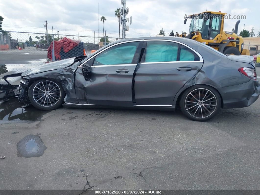 2019 Mercedes-benz C 300 Gray vin: WDDWF8DB4KR460771