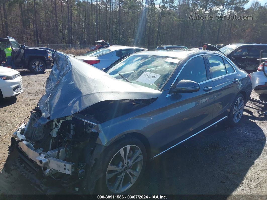 2019 Mercedes-benz C 300   Gray vin: WDDWF8DB5KR483119