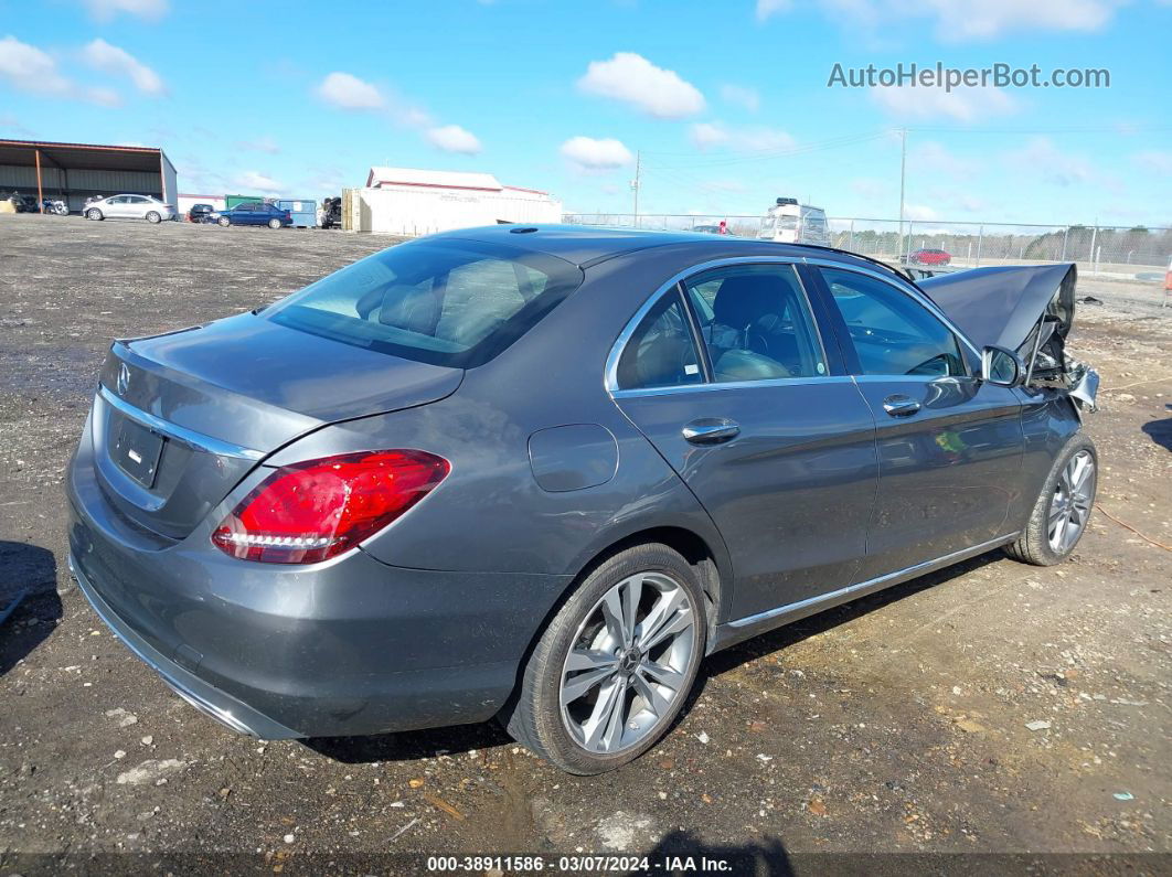 2019 Mercedes-benz C 300   Серый vin: WDDWF8DB5KR483119