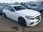 2019 Mercedes-benz C 300   White vin: WDDWF8DB5KR484576