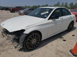 2019 Mercedes-benz C 300 White vin: WDDWF8DB6KR484439