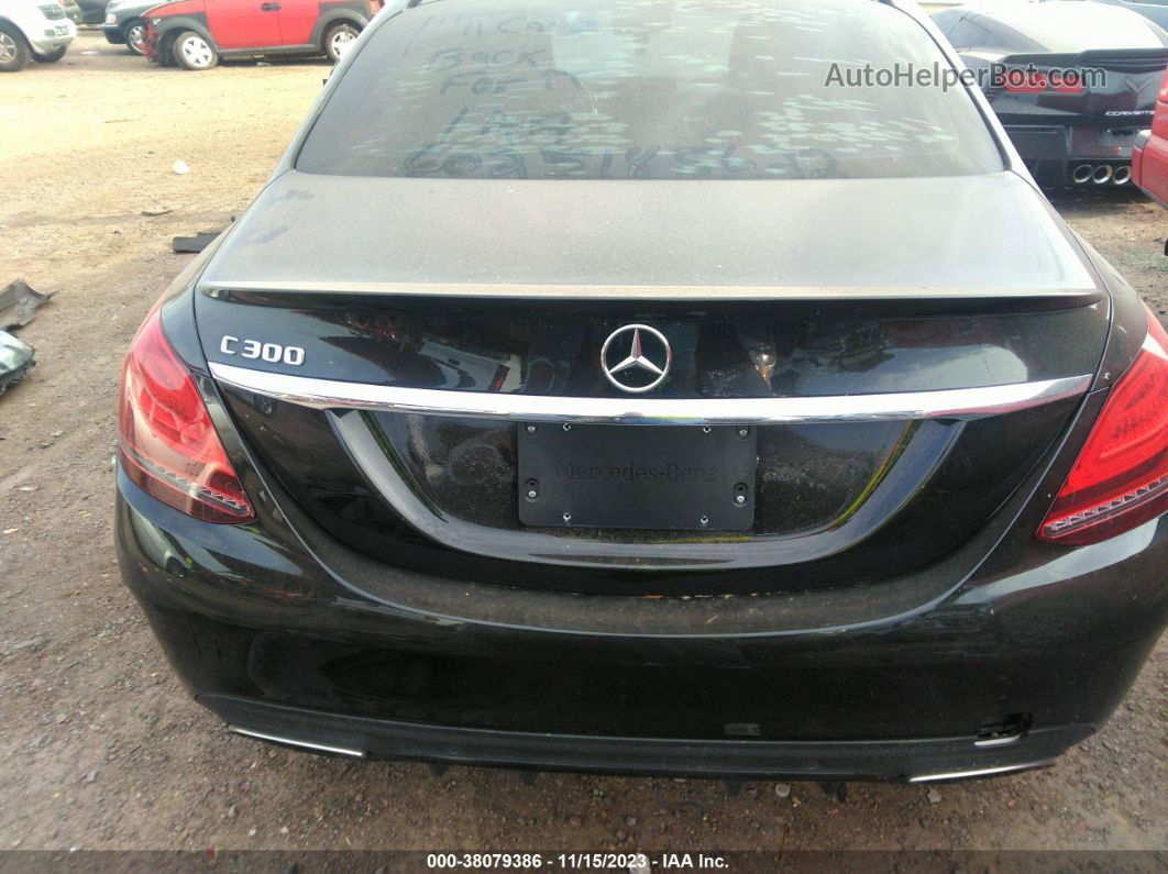 2019 Mercedes-benz C 300 Black vin: WDDWF8DB7KR463714