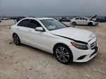 2019 Mercedes-benz C 300 White vin: WDDWF8DB8KR483289