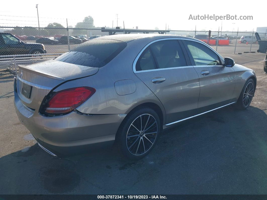 2019 Mercedes-benz C-class C 300 Шампань vin: WDDWF8DB9KR518390