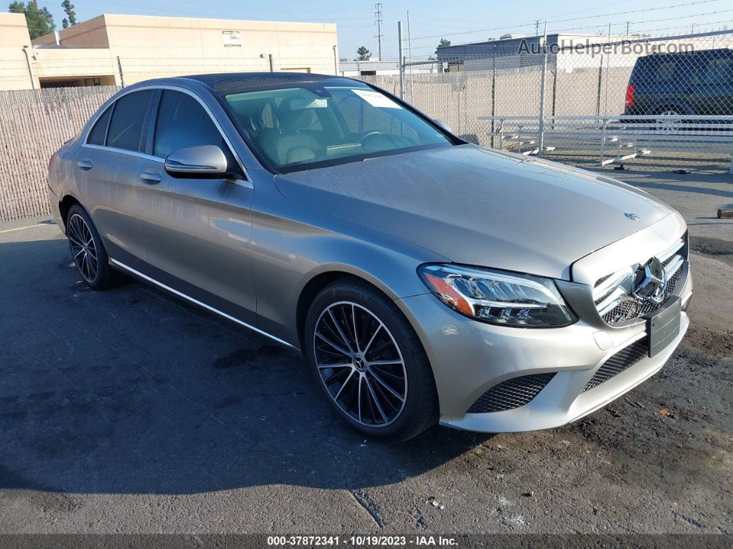 2019 Mercedes-benz C-class C 300 Шампань vin: WDDWF8DB9KR518390