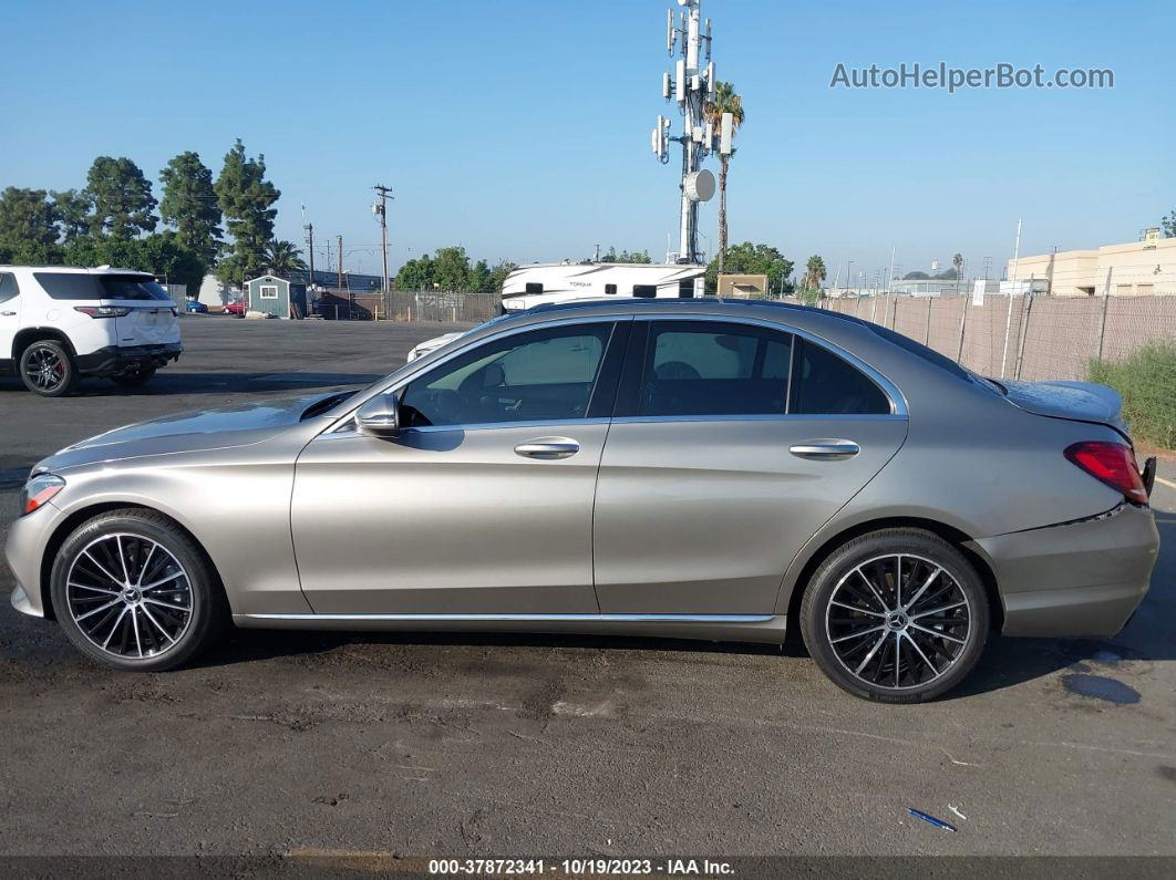 2019 Mercedes-benz C-class C 300 Champagne vin: WDDWF8DB9KR518390