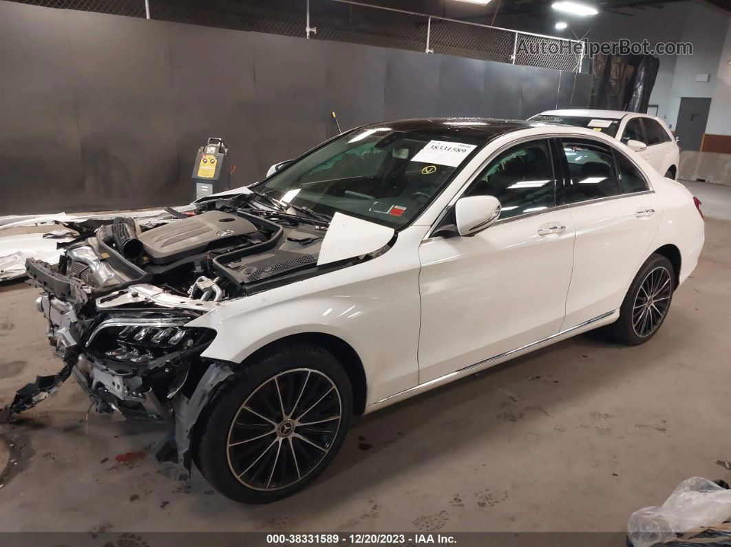 2019 Mercedes-benz C 300 4matic White vin: WDDWF8EB1KR500707