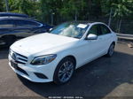 2019 Mercedes-benz C 300 4matic Белый vin: WDDWF8EB1KR515191