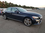 2019 Mercedes-benz C 300 4matic Blue vin: WDDWF8EB3KR481917