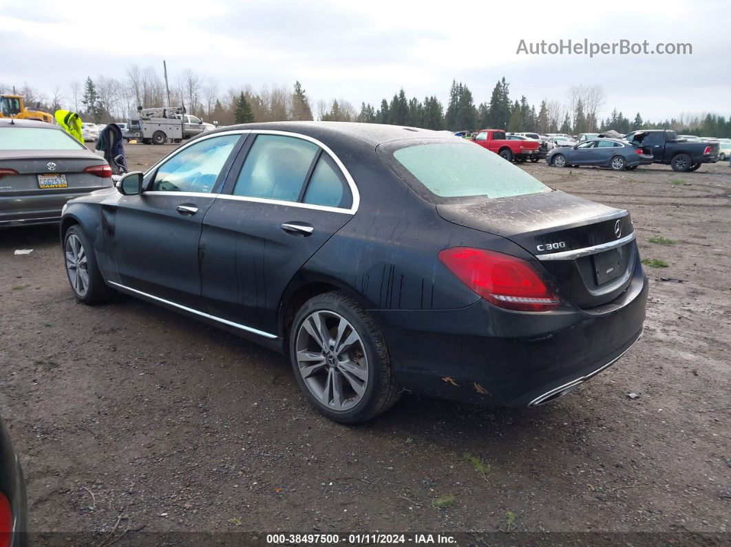 2019 Mercedes-benz C 300 4matic Black vin: WDDWF8EB5KR461765