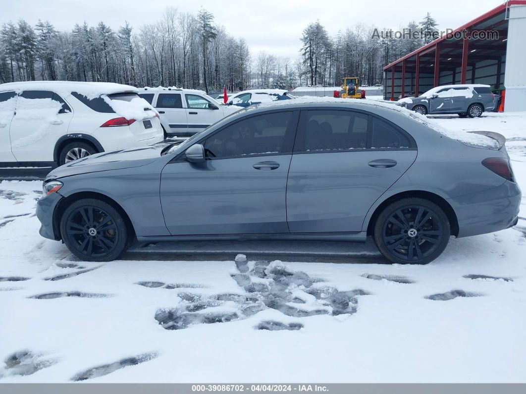 2019 Mercedes-benz C 300 4matic Серый vin: WDDWF8EB5KR479537