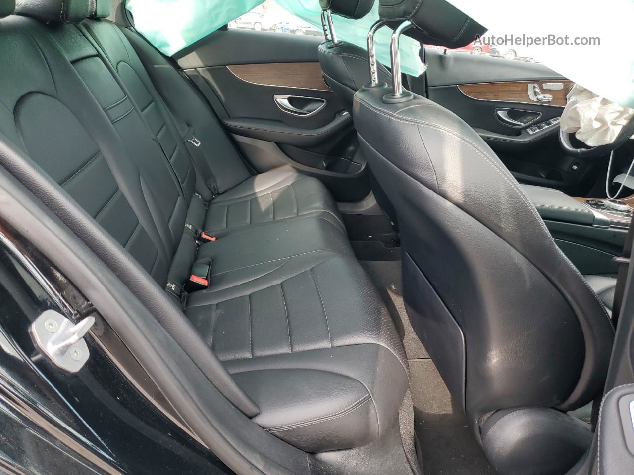 2019 Mercedes-benz C 300 4matic Черный vin: WDDWF8EB6KR516207