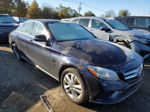 2019 Mercedes-benz C 300 4matic Blue vin: WDDWF8EBXKR483857