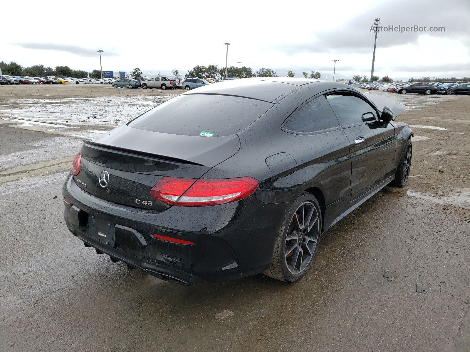 2017 Mercedes-benz C 43 4matic Amg Black vin: WDDWJ6EB0HF485128