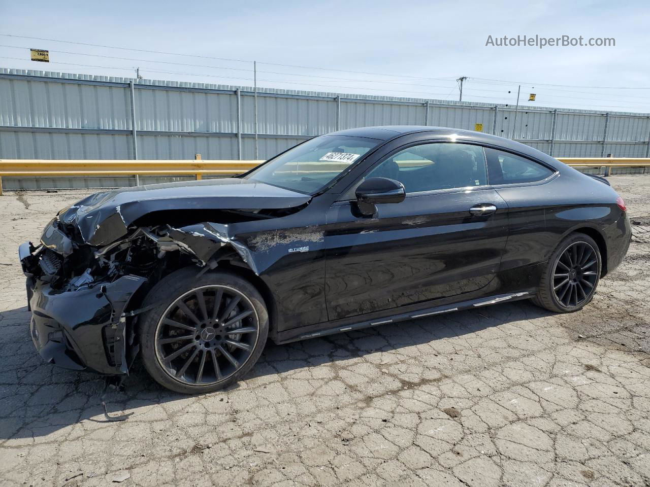 2019 Mercedes-benz C 43 Amg Black vin: WDDWJ6EB1KF840315