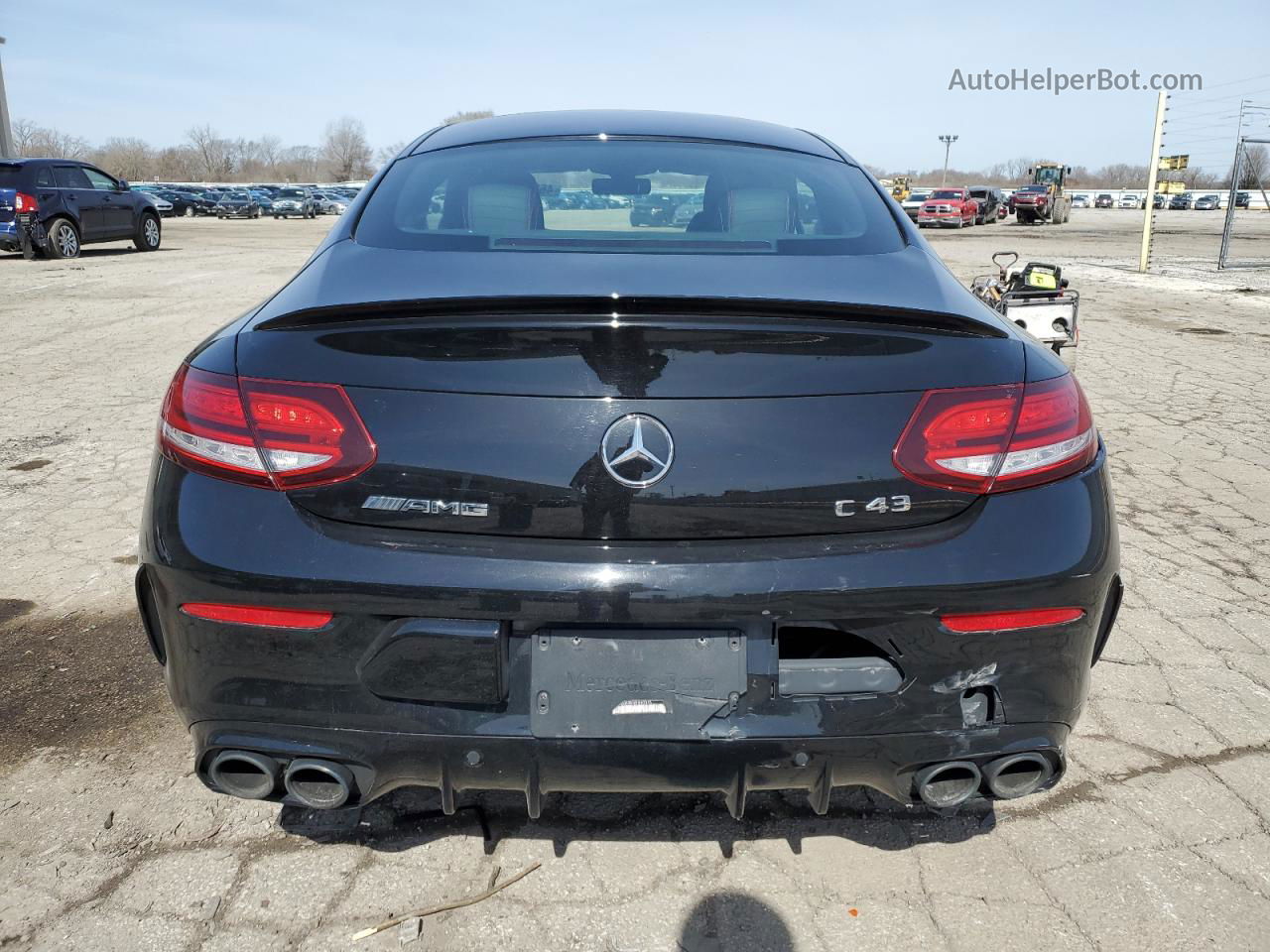 2019 Mercedes-benz C 43 Amg Black vin: WDDWJ6EB1KF840315