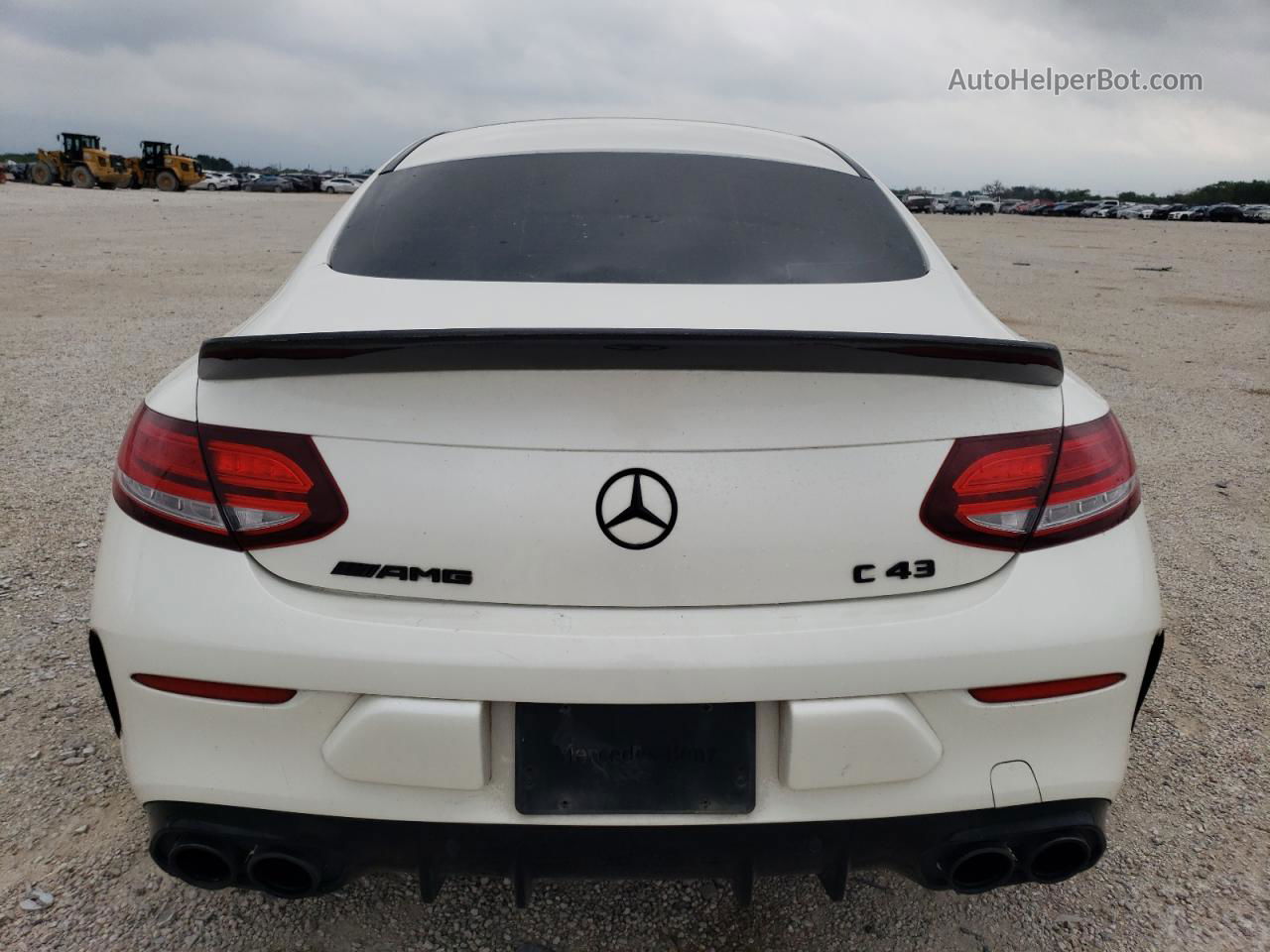 2019 Mercedes-benz C 43 Amg White vin: WDDWJ6EB2KF803824