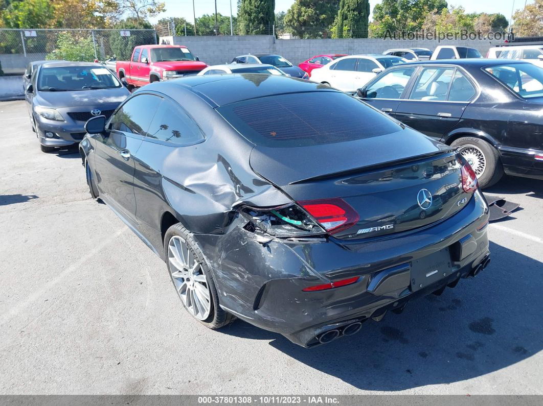 2019 Mercedes-benz C-class Amg C 43 Черный vin: WDDWJ6EB5KF868344