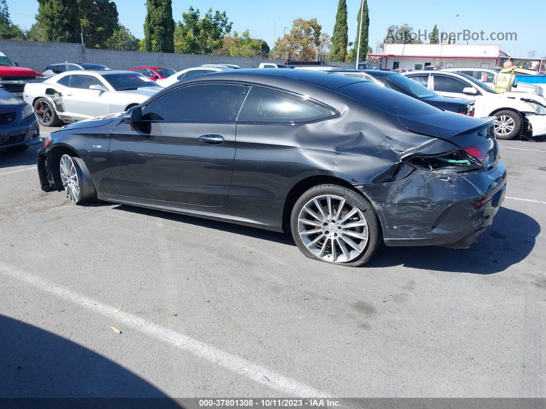 2019 Mercedes-benz C-class Amg C 43 Black vin: WDDWJ6EB5KF868344