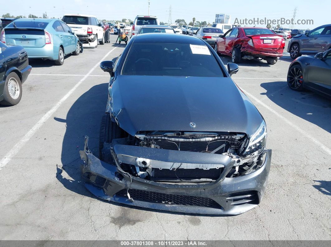 2019 Mercedes-benz C-class Amg C 43 Black vin: WDDWJ6EB5KF868344