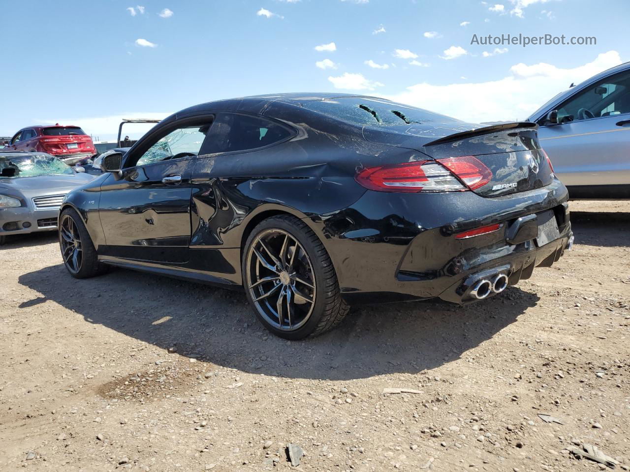 2019 Mercedes-benz C 43 Amg Black vin: WDDWJ6EBXKF806406