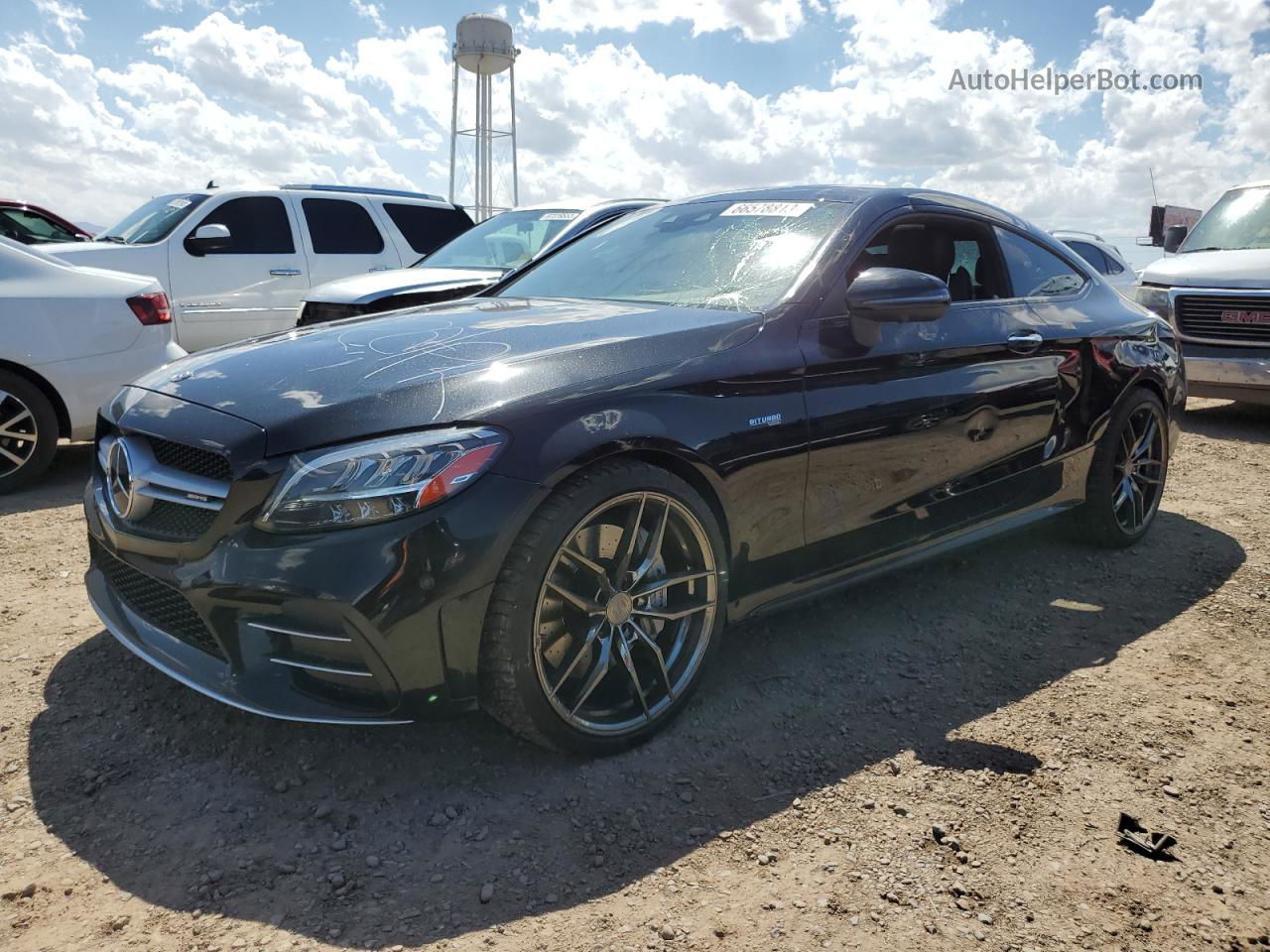 2019 Mercedes-benz C 43 Amg Black vin: WDDWJ6EBXKF806406