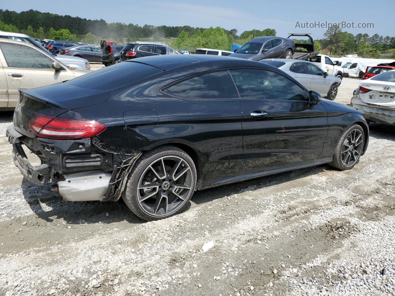 2019 Mercedes-benz C 300 Black vin: WDDWJ8DB1KF811569