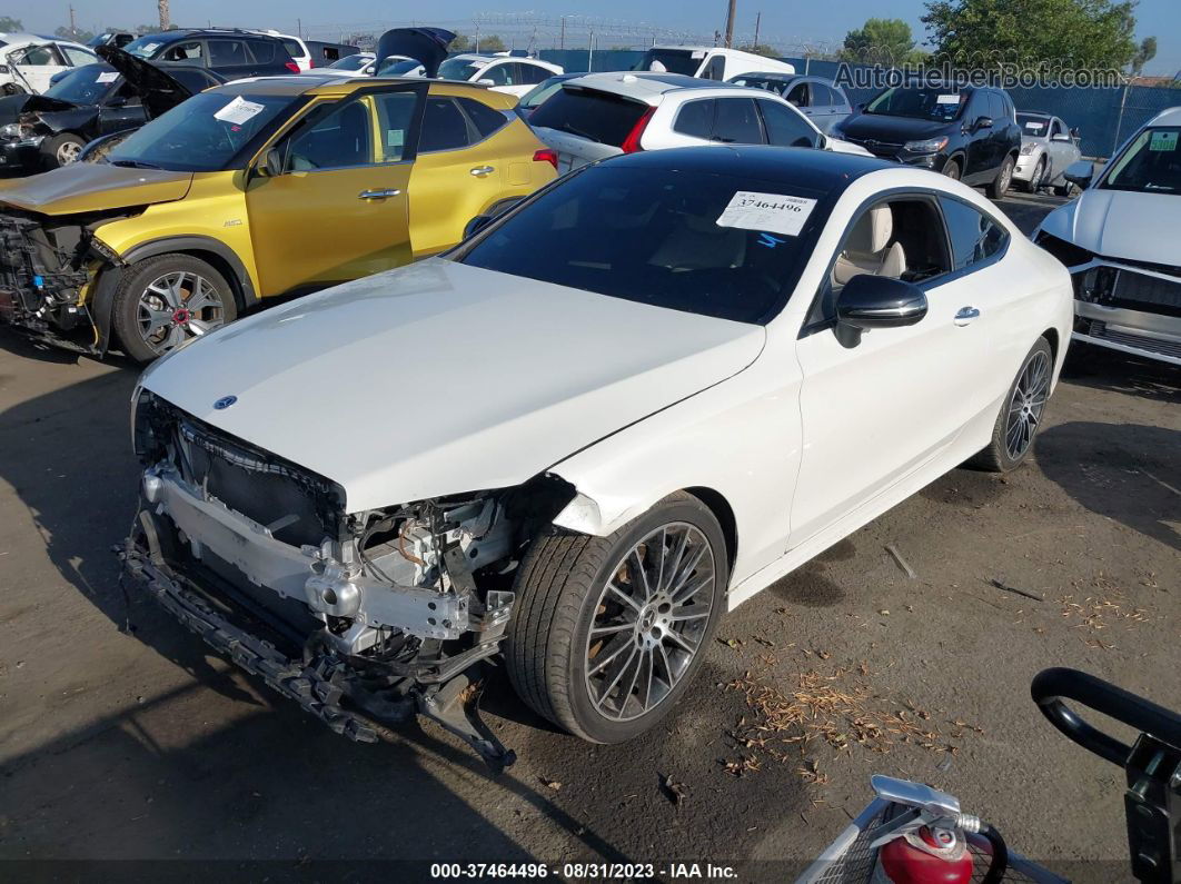 2019 Mercedes-benz C-class C 300 White vin: WDDWJ8DB1KF867799