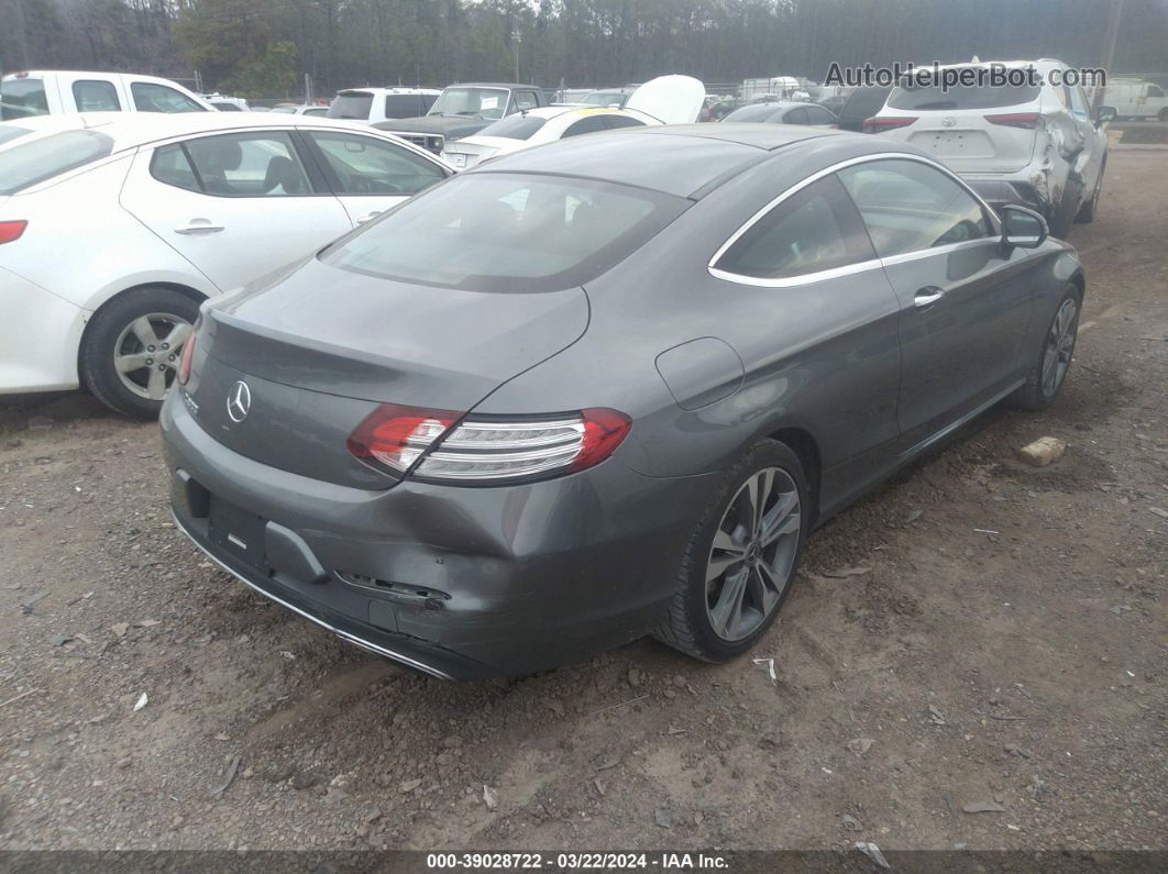 2019 Mercedes-benz C 300   Gray vin: WDDWJ8DB1KF896638