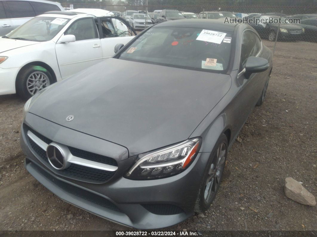 2019 Mercedes-benz C 300   Gray vin: WDDWJ8DB1KF896638