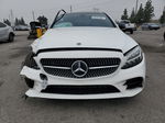 2019 Mercedes-benz C 300 White vin: WDDWJ8DB3KF826865