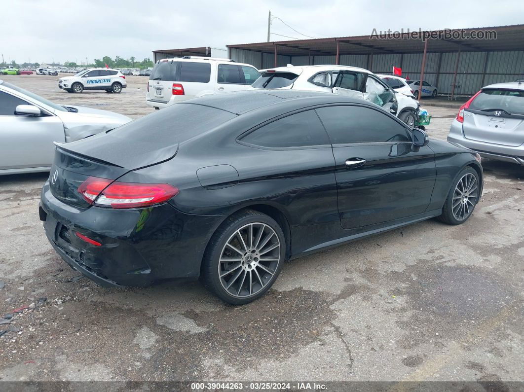 2019 Mercedes-benz C 300   Black vin: WDDWJ8DB4KF802140