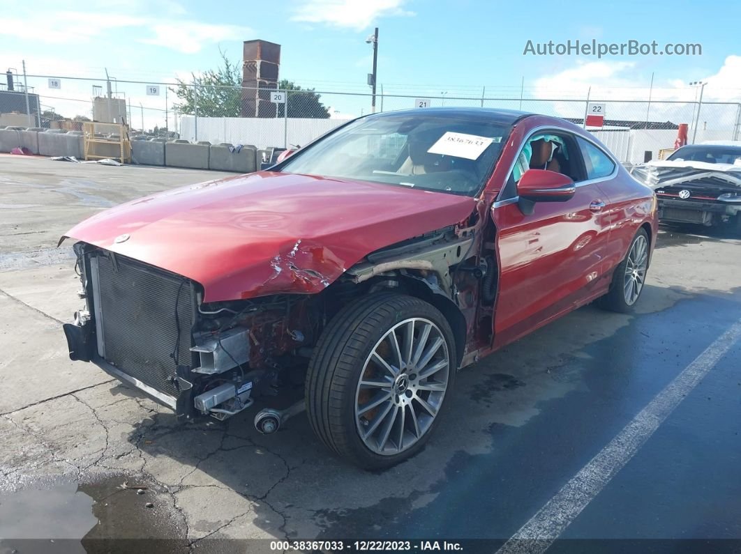 2019 Mercedes-benz C 300   Burgundy vin: WDDWJ8DB8KF832337