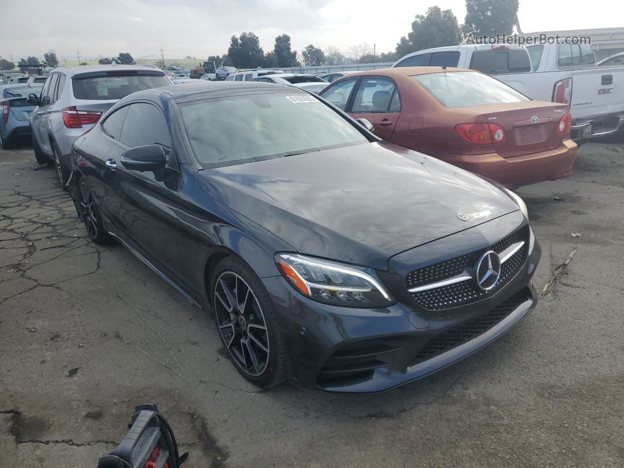 2019 Mercedes-benz C 300 Black vin: WDDWJ8DB8KF833794