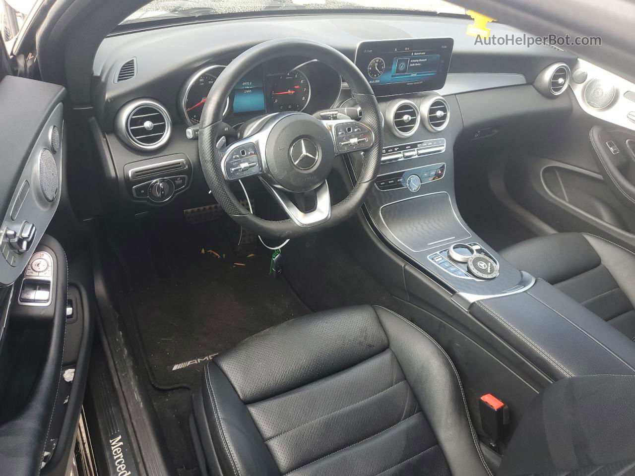 2019 Mercedes-benz C 300 Black vin: WDDWJ8DB8KF833794