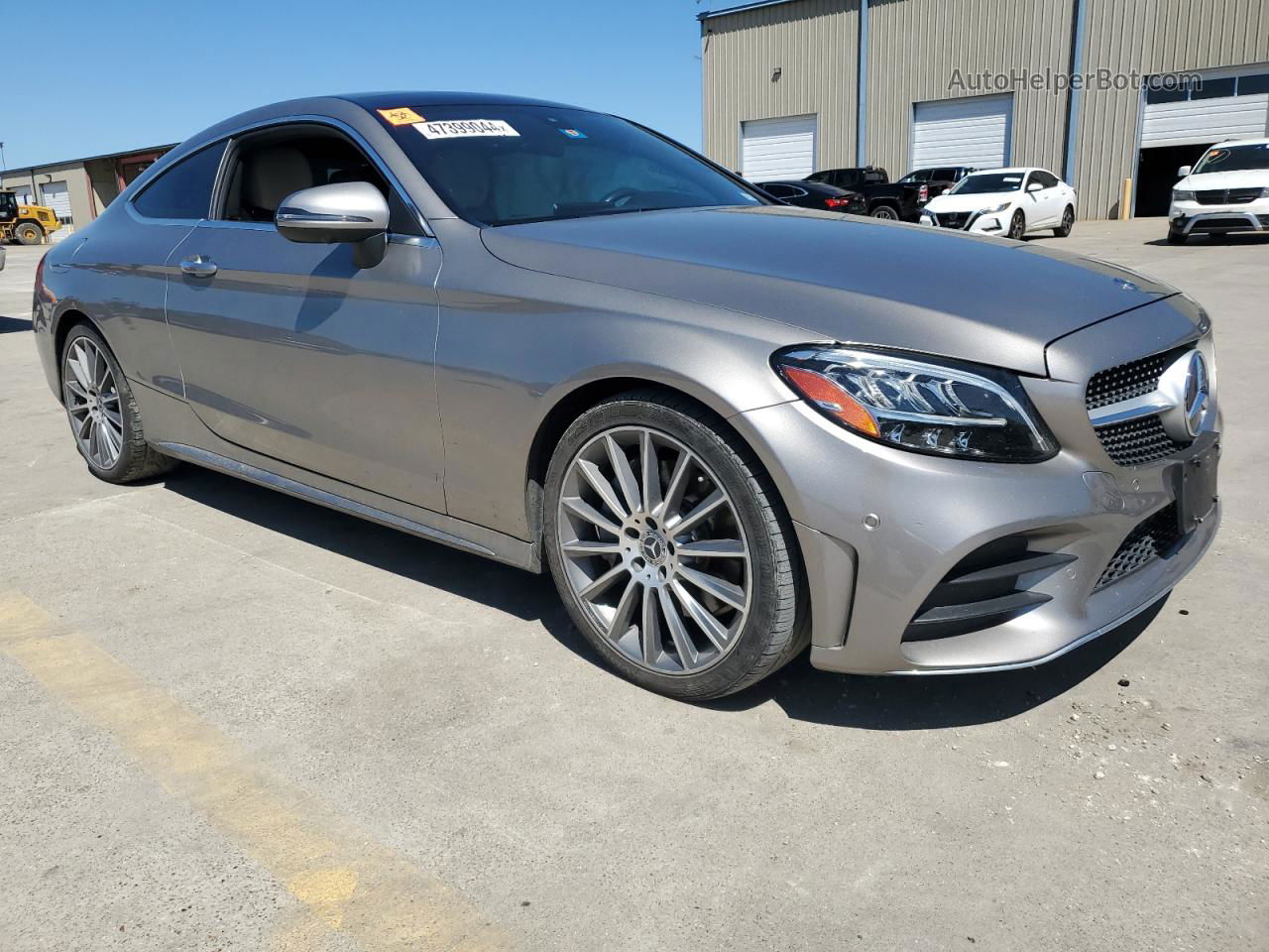 2019 Mercedes-benz C 300 Silver vin: WDDWJ8DB8KF925651