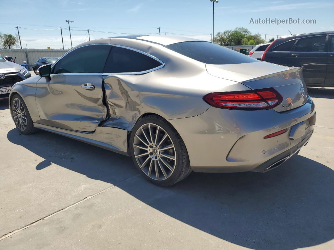 2019 Mercedes-benz C 300 Silver vin: WDDWJ8DB8KF925651