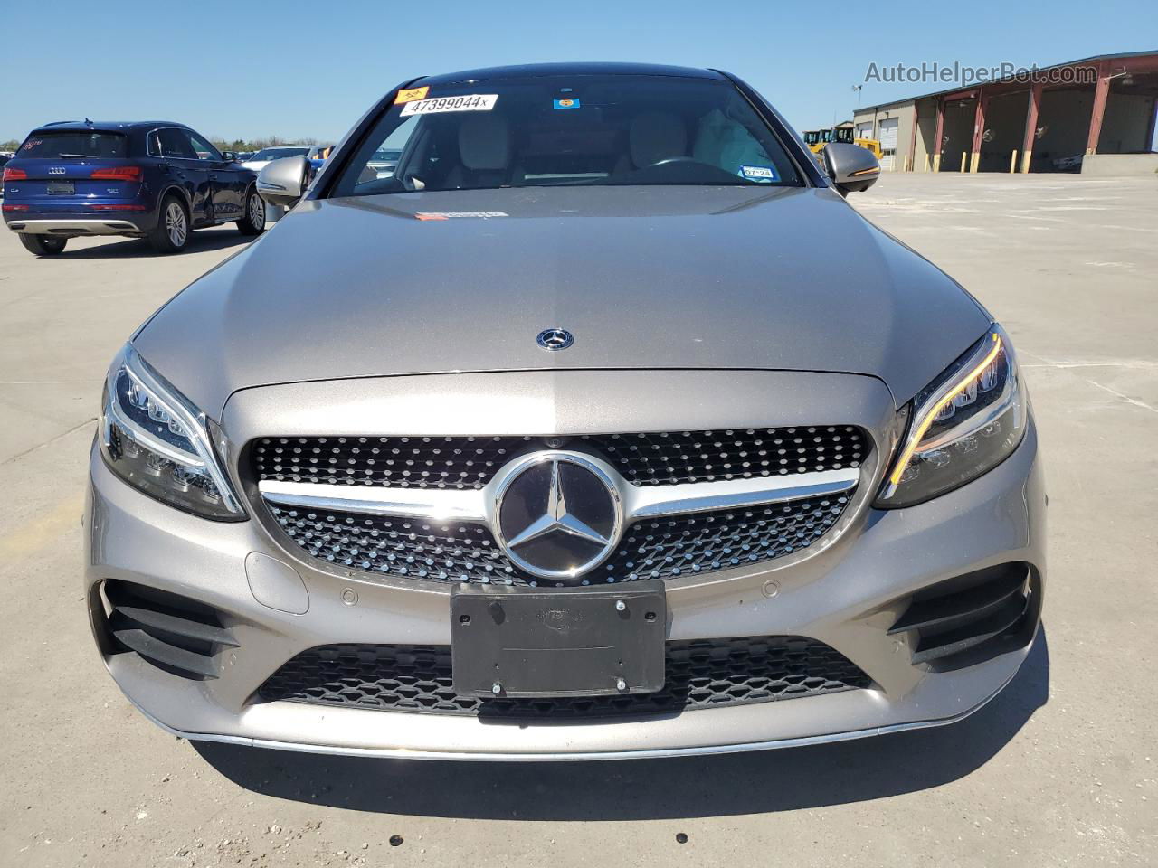 2019 Mercedes-benz C 300 Silver vin: WDDWJ8DB8KF925651