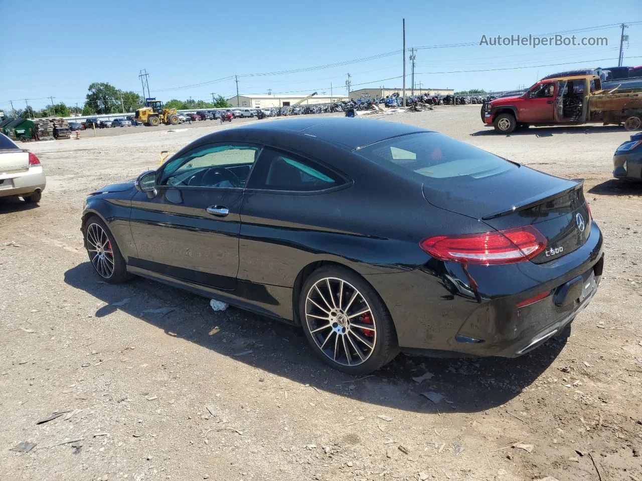 2019 Mercedes-benz C 300 Black vin: WDDWJ8DB9KF810881