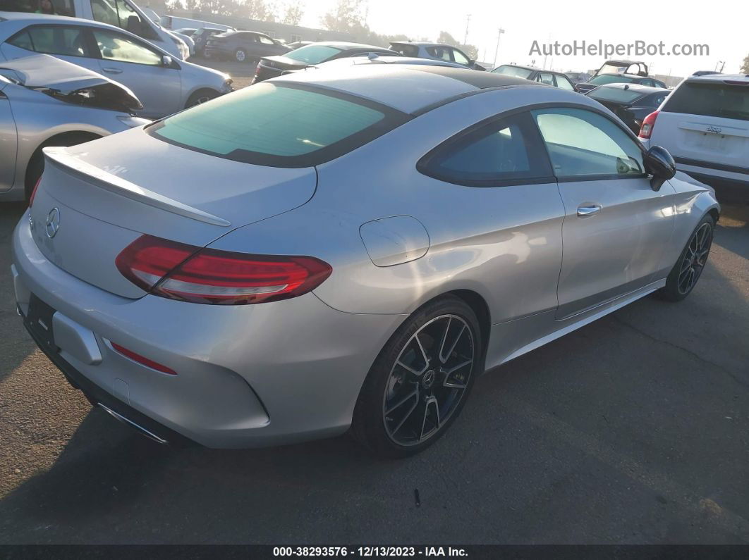 2019 Mercedes-benz C 300   Silver vin: WDDWJ8DBXKF836258