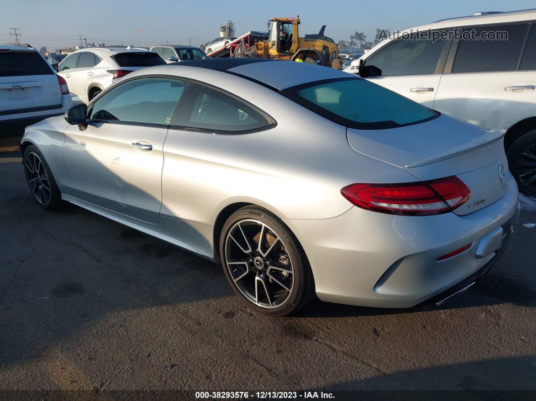 2019 Mercedes-benz C 300   Silver vin: WDDWJ8DBXKF836258