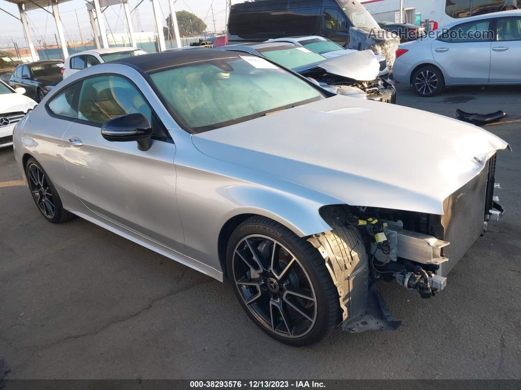 2019 Mercedes-benz C 300   Silver vin: WDDWJ8DBXKF836258