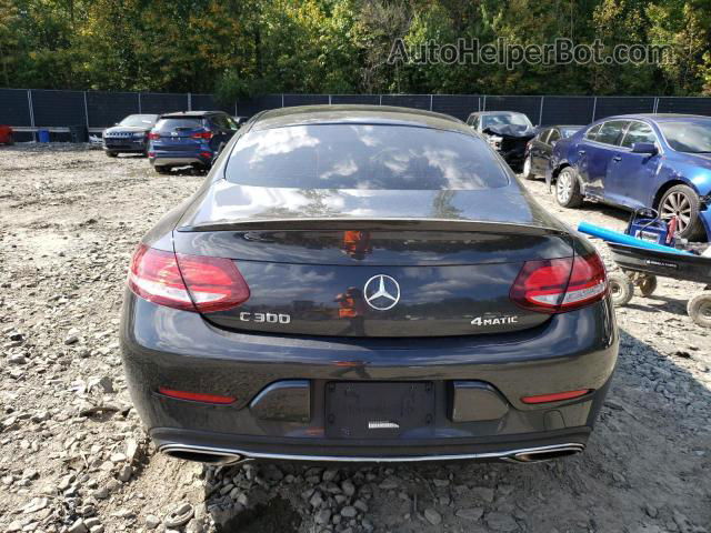 2019 Mercedes-benz C 300 4matic Charcoal vin: WDDWJ8EB1KF837202