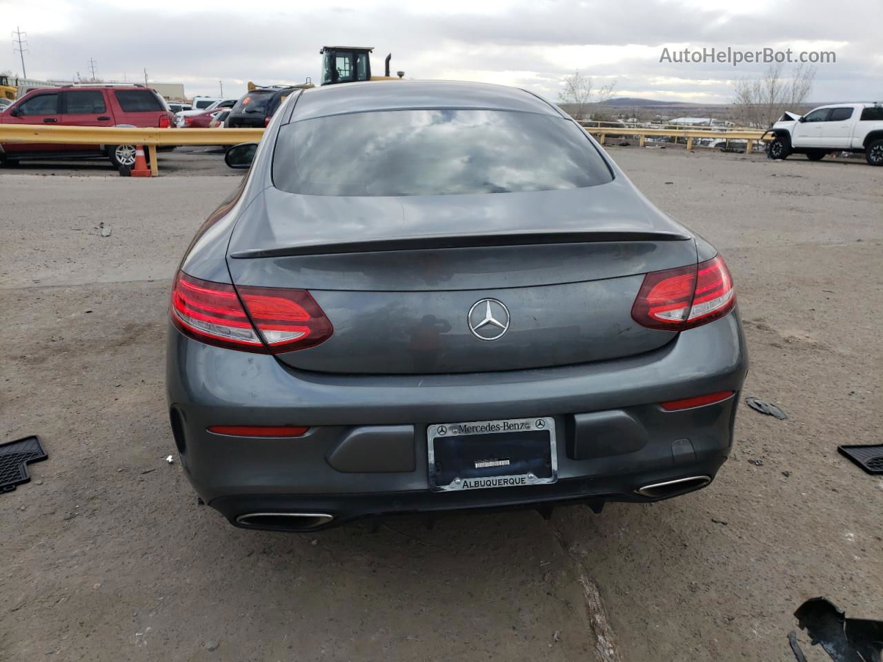 2019 Mercedes-benz C 300 4matic Charcoal vin: WDDWJ8EB5KF834190