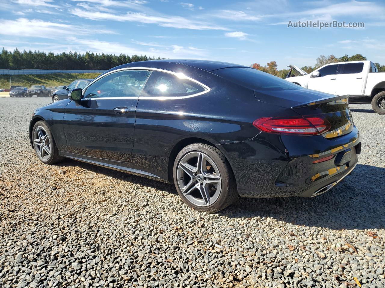 2019 Mercedes-benz C 300 4mat Black vin: NCS107094