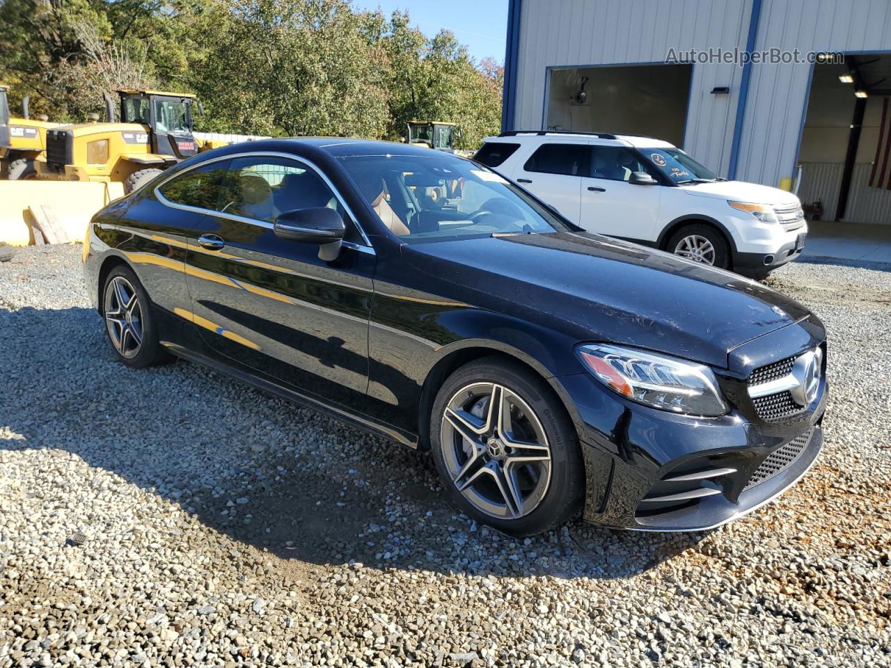 2019 Mercedes-benz C 300 4mat Black vin: NCS107094