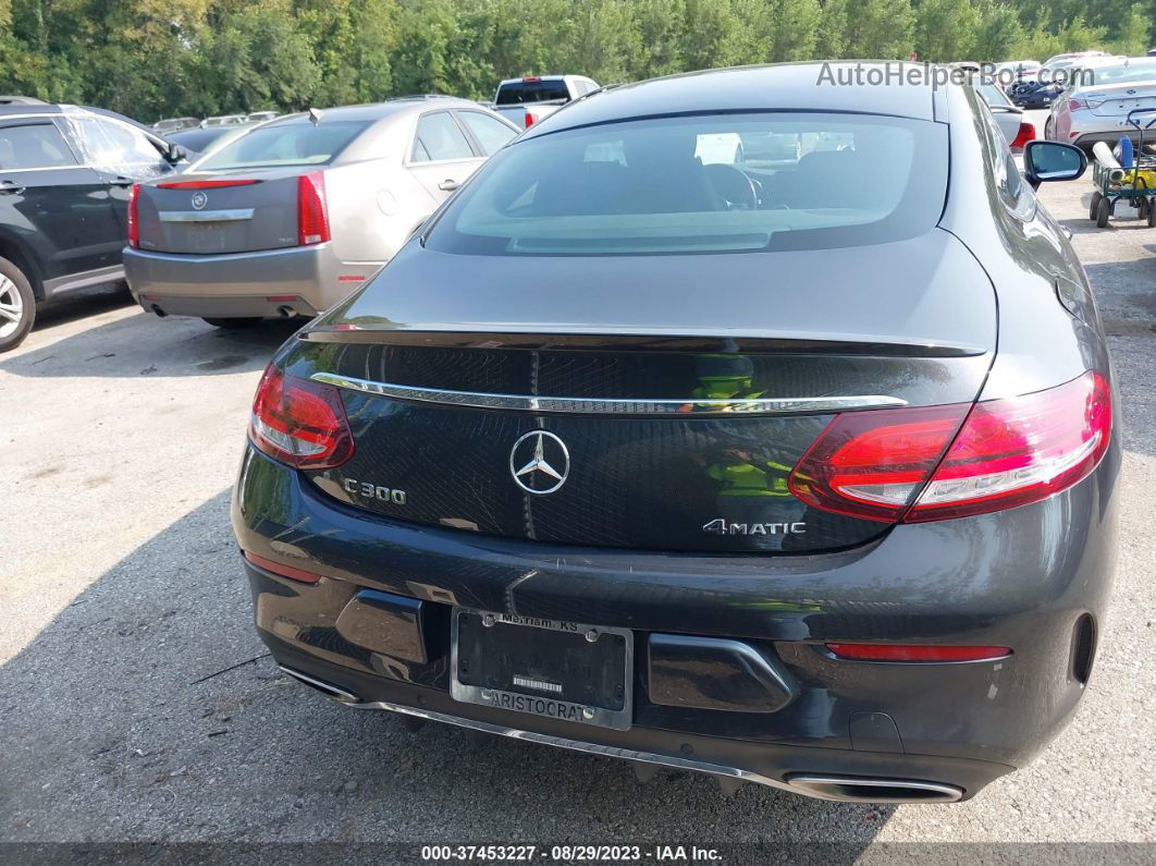 2019 Mercedes-benz C-class C 300 Black vin: WDDWJ8EBXKF773743