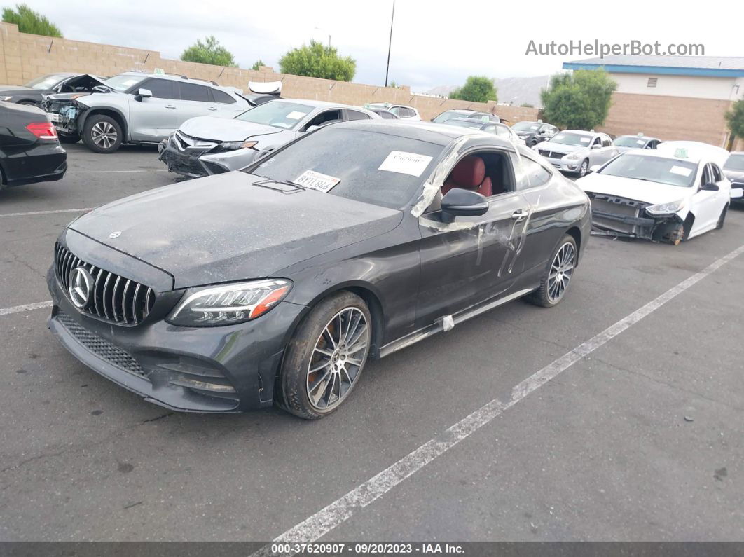 2019 Mercedes-benz C-class C 300 Black vin: WDDWJ8EBXKF925620